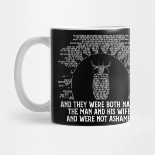 Morningstar: No Shame Biblical Design (white) Mug